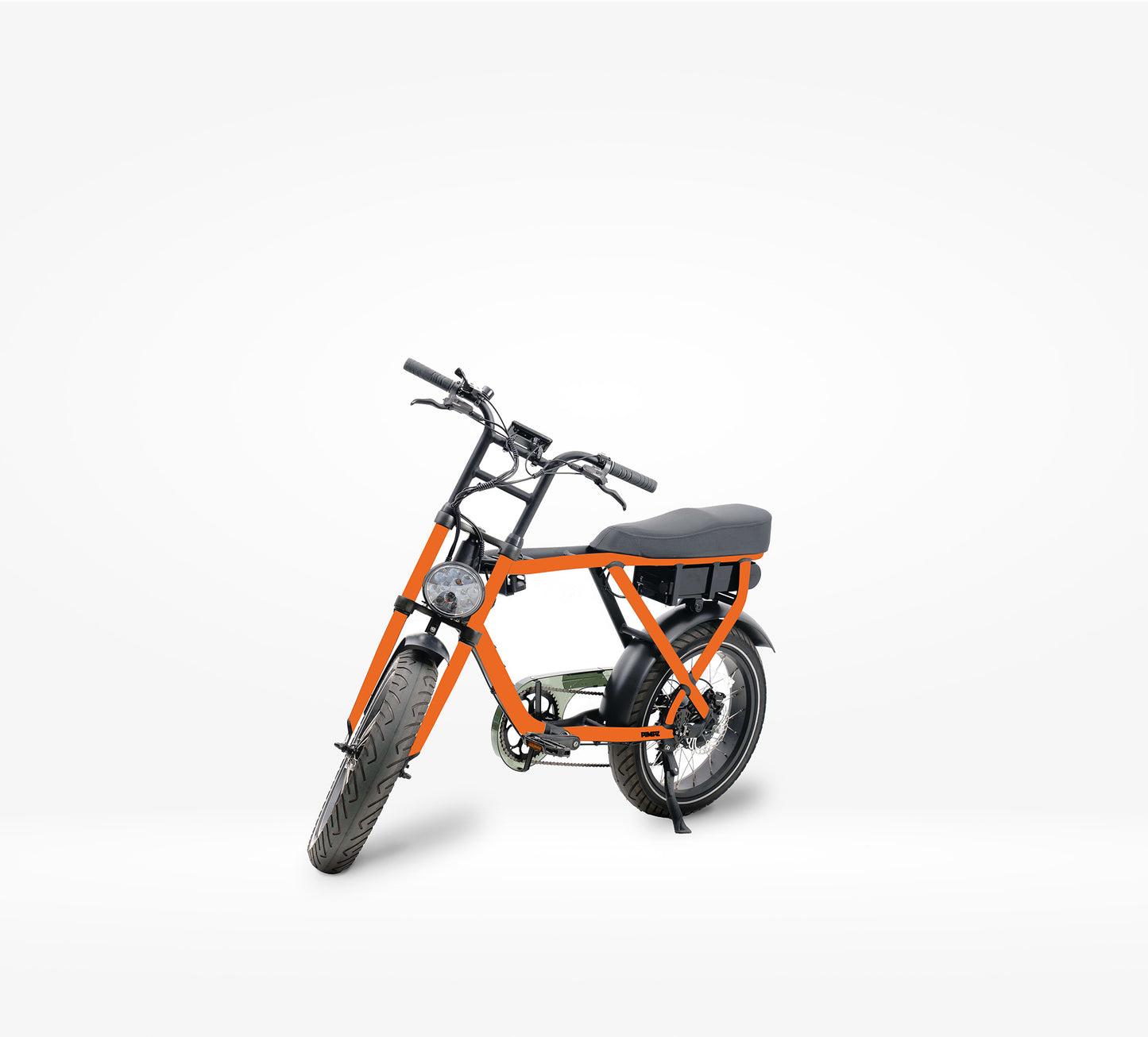 Knaap bike met oranje wrap