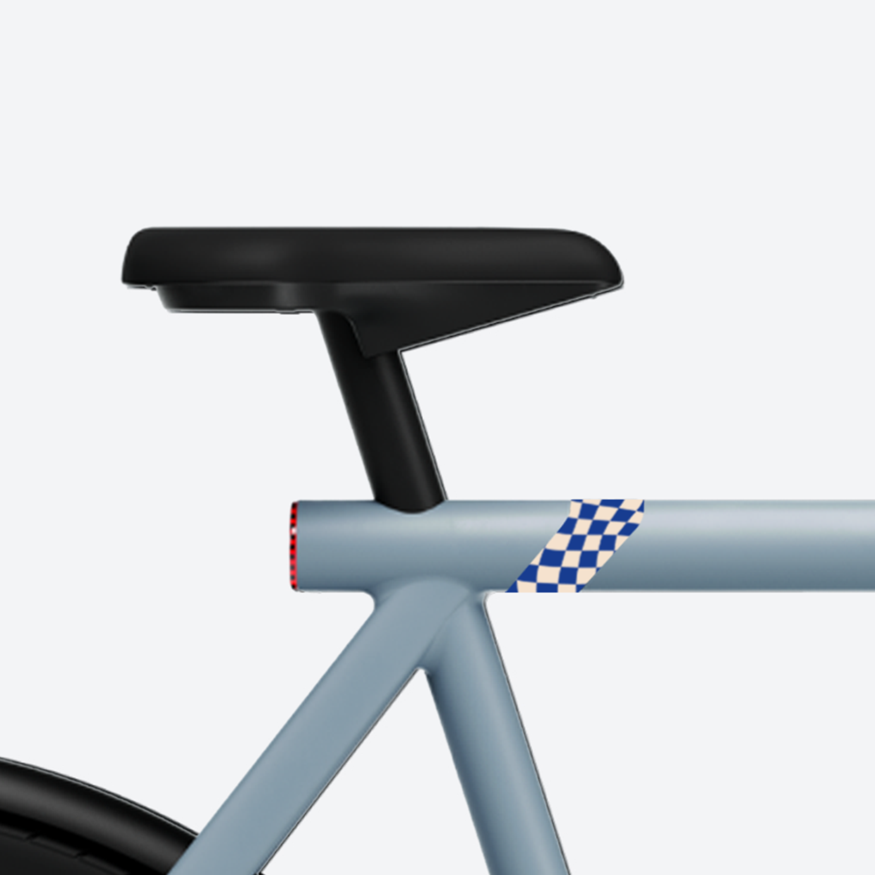 VanMoof Sticker - Warp Check Blue