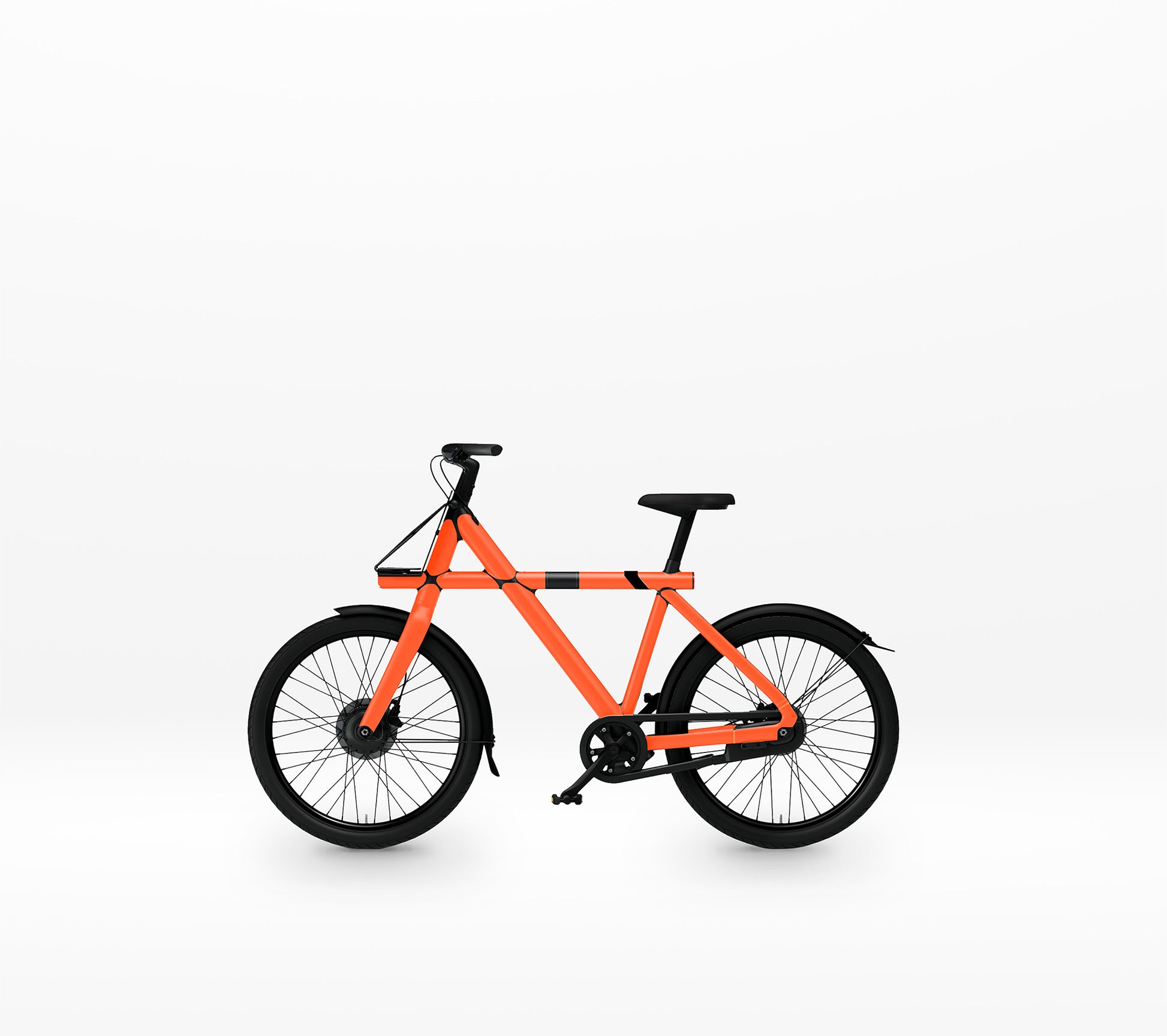 VanMoof X2/X3 met oranje wrap