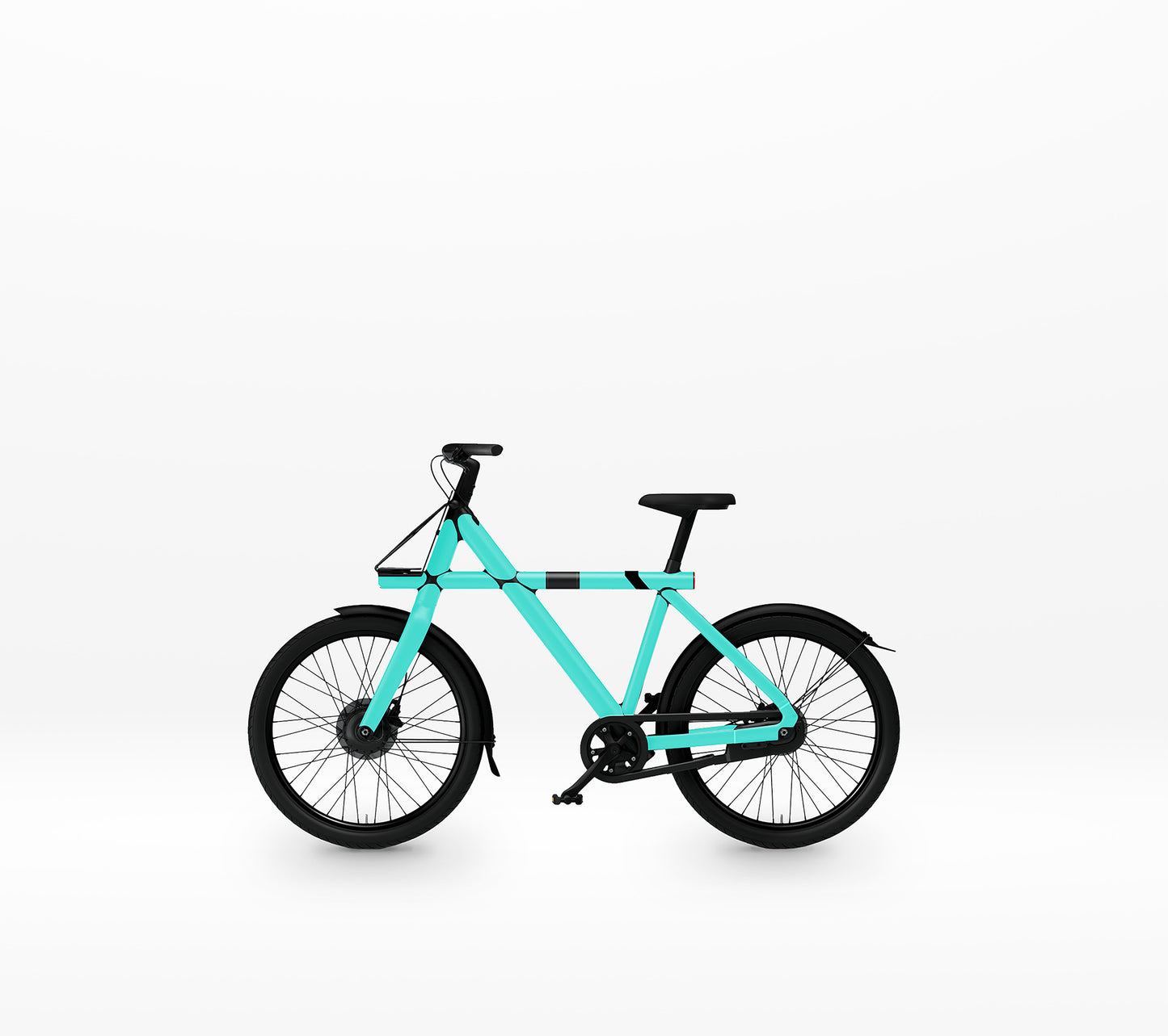 VanMoof X2/X3 met turquoise wrap