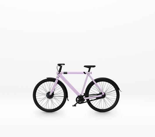 VanMoof S2/S3 met lila wrap