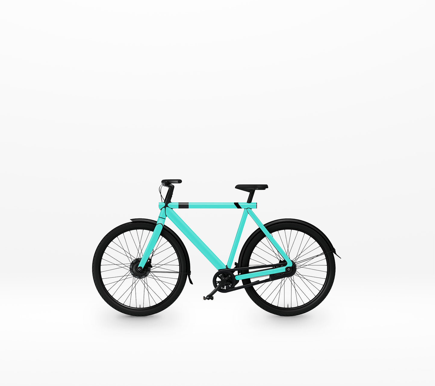 VanMoof S2/S3 met turquoise wrap