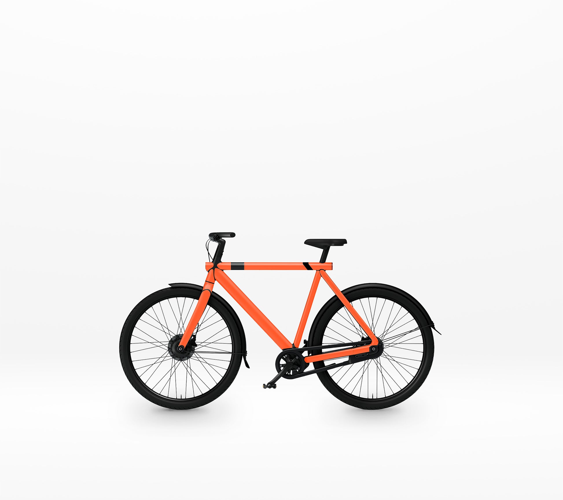 VanMoof S2/S3 met oranje wrap 