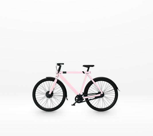 VanMoof S2/S3 met licht roze wrap