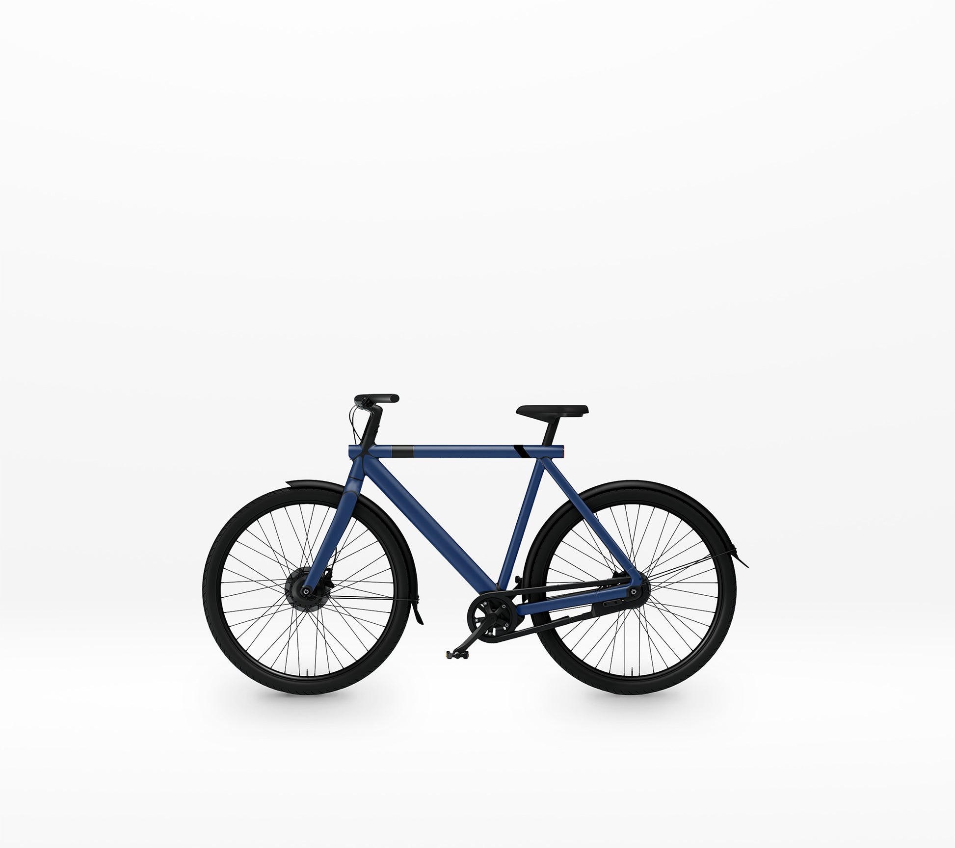 VanMoof S2/S3 met donkerblauwe  wrap